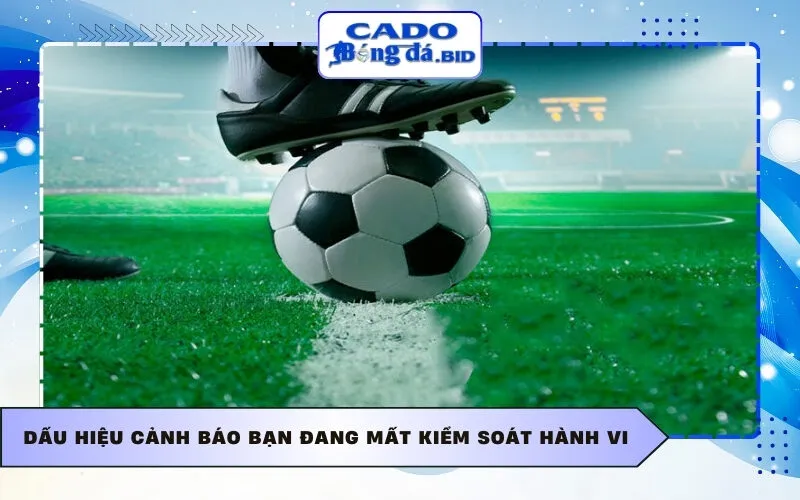 Dấu hiệu cảnh báo bạn đang mất kiểm soát hành vi