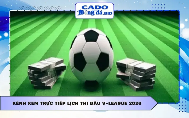 Kênh xem trực tiếp lịch thi đấu V-League 2026